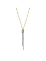 Collana Marlù Nodo Y Snake Foxtail 25CO0002GS Acciaio Oro