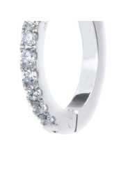 Mono Orecchino Donna Marlù 31OR0020-W a cerchio 1,6cm con zirconi