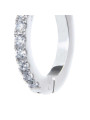 Mono Orecchino Donna Marlù 31OR0020-W a cerchio 1,6cm con zirconi