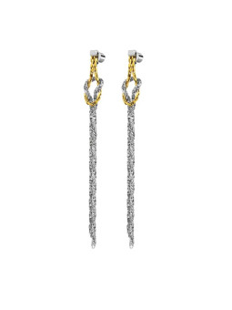 Orecchini Marlù Pendenti Nodo Snake Foxtail 25OR0002GS