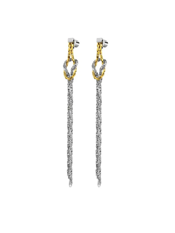 Orecchini Marlù Pendenti Nodo Snake Foxtail 25OR0002GS