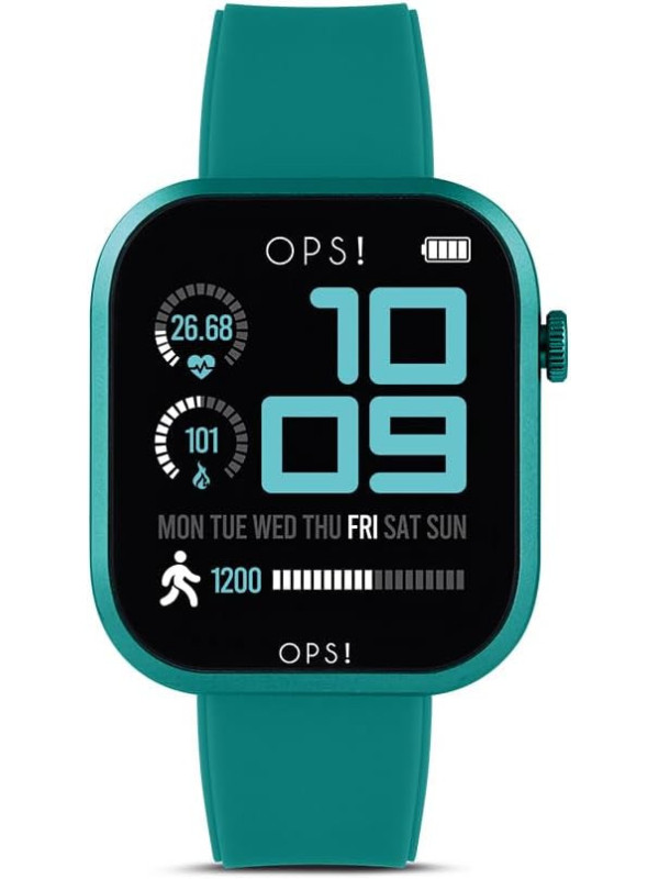 copy of Orologio Smartwatch Unisex Opsobject OPSSW-53 Call Pro Cinturino Silicone Nero