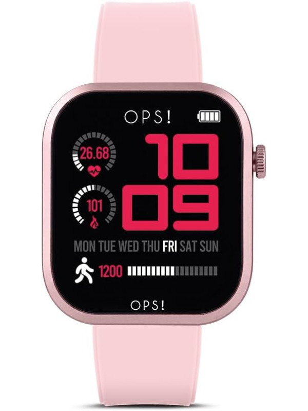 copy of copy of Orologio Smartwatch Unisex Opsobject OPSSW-53 Call Pro Cinturino Silicone Nero