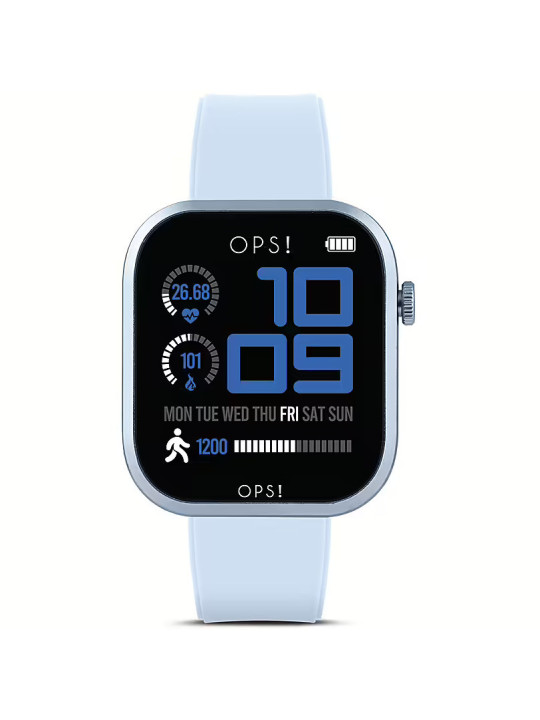 Smartwatch Ops Object Call Pro OPSSW-57 Azzurro Bluetooth