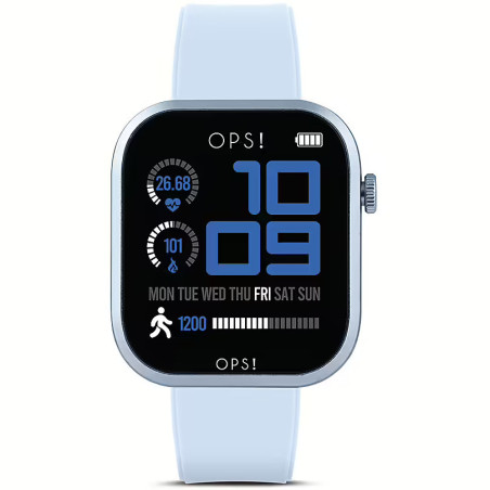 Smartwatch Ops Object Call Pro OPSSW-57 Azzurro Bluetooth