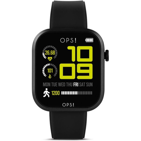 copy of copy of copy of copy of Orologio Smartwatch Unisex Opsobject OPSSW-53 Call Pro Cinturino Silicone Nero