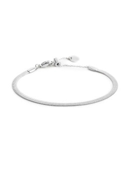 Bracciale Unisex Marlù 33BR0041G catena snake Acciaio Oro