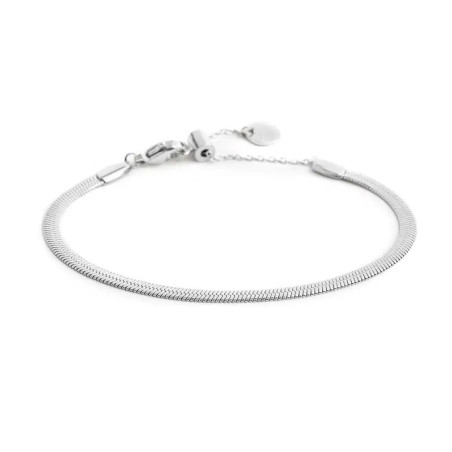 Bracciale Unisex Marlù 33BR0041G Catena Snake Acciaio Oro
