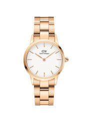 Orologio Solo Tempo Donna Daniel Wellington Iconic Link DW00100211 Oro Rosa 32mm