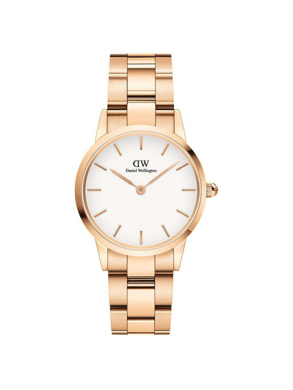 Orologio Solo Tempo Donna Daniel Wellington Iconic Link DW00100211 Oro Rosa 32mm