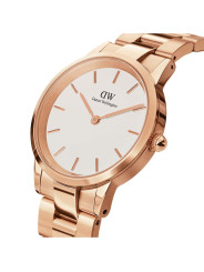 Orologio Solo Tempo Donna Daniel Wellington Iconic Link DW00100211 Oro Rosa 32mm