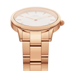 Orologio Solo Tempo Donna Daniel Wellington Iconic Link DW00100211 Oro Rosa 32mm