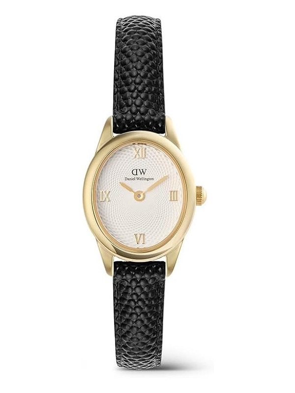 Orologio Daniel Wellington Ophelia Mini DW00100890 Pelle Nero Oro