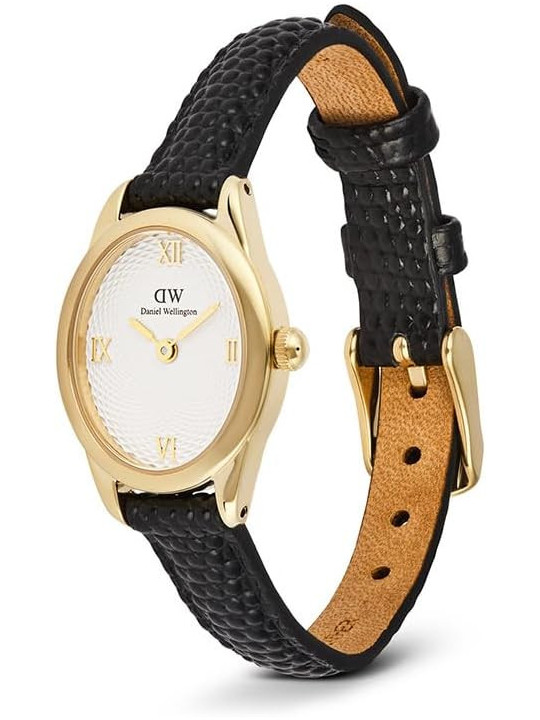 Orologio Daniel Wellington Ophelia Mini DW00100890 Pelle Nero Oro