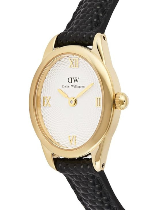 Orologio Daniel Wellington Ophelia Mini DW00100890 Pelle Nero Oro