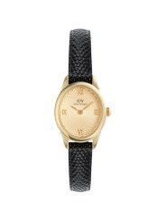 Orologio Daniel Wellington Ophelia Mini DW00100897 Oro Pelle Nero