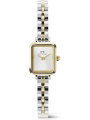 Orologio Daniel Wellington Quadro Mini DW00100925 Acciaio Oro Silver