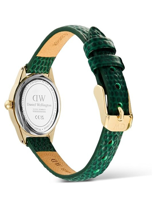 Orologio Daniel Wellington Ophelia Mini DW00100892 Pelle Verde Oro