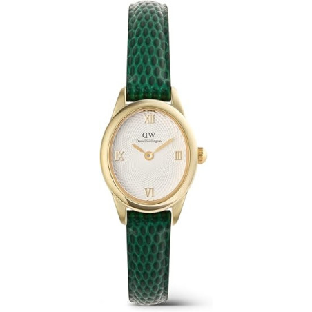 Orologio Daniel Wellington Ophelia Mini DW00100892 Pelle Verde Oro
