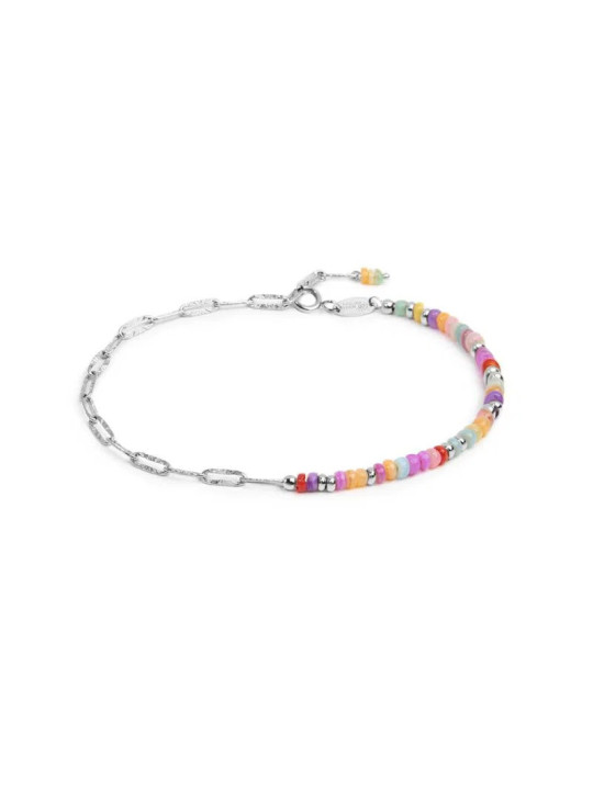 copy of copy of Bracciale Donna Marlù 18BR222G-T di ematite sfacetttata con occhio centrale Oro