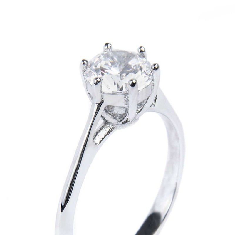 Anello Donna Marlù 31AN0010W-20 solitario zircone 6,25mm