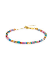 Bracciale Marlù Perline Colorate Oro 18BR224G-RGB Acciaio