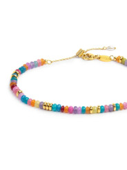 Bracciale Marlù Perline Colorate Oro 18BR224G-RGB Acciaio