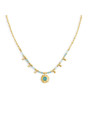 copy of Collana Donna Marlù 18CN128-T catena chicco di riso con sole pendente Silver