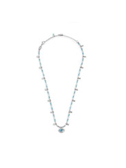 copy of copy of Collana Donna Marlù 18CN128-T catena chicco di riso con sole pendente Silver