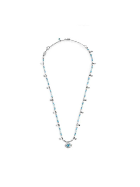 Collana Marlù Sole Turchese Oro 18CN128G-T Chicco di Riso