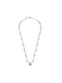 copy of copy of Collana Donna Marlù 18CN128-T catena chicco di riso con sole pendente Silver