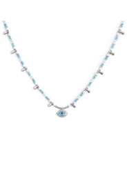copy of copy of Collana Donna Marlù 18CN128-T catena chicco di riso con sole pendente Silver