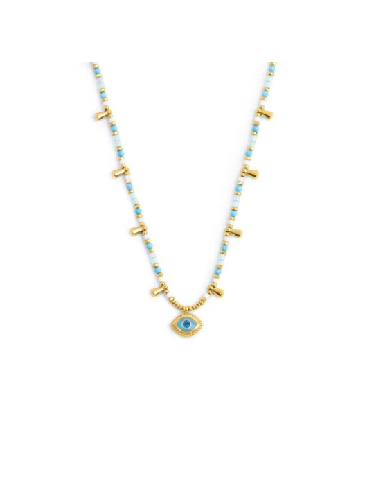 copy of copy of copy of Collana Donna Marlù 18CN128-T catena chicco di riso con sole pendente Silver