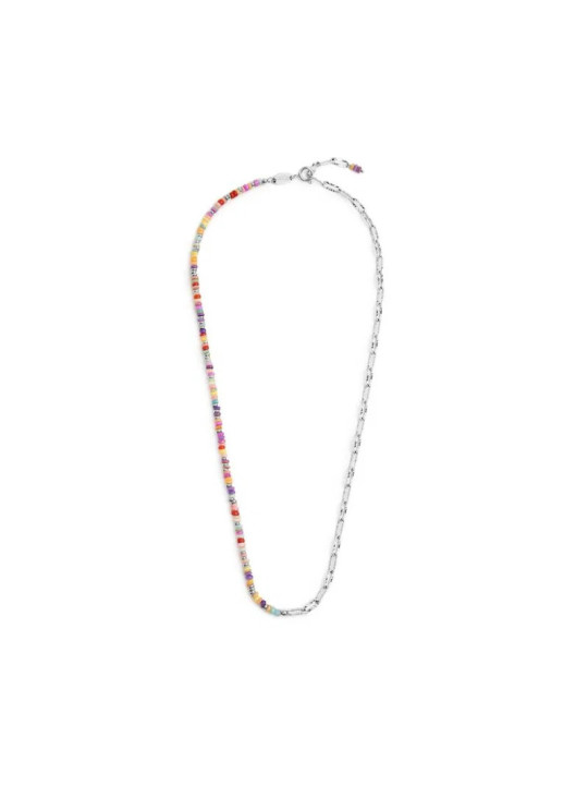 copy of copy of copy of copy of Collana Donna Marlù 18CN128-T catena chicco di riso con sole pendente Silver