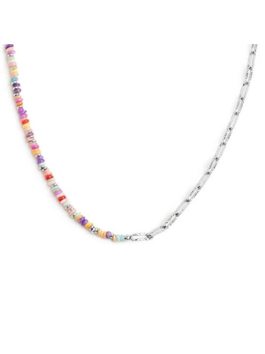 Collana Marlù Perline Colorate 18CN130-RGB Doppia Catena