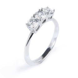 Anello Donna Marlù 31AN0011W-12 trilogy con zircone 4,25mm