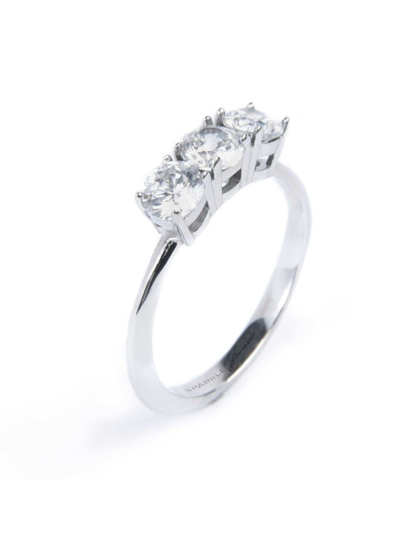 Anello Donna Marlù 31AN0011W-12 trilogy con zircone 4,25mm