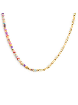 copy of copy of copy of copy of copy of Collana Donna Marlù 18CN128-T catena chicco di riso con sole pendente Silver
