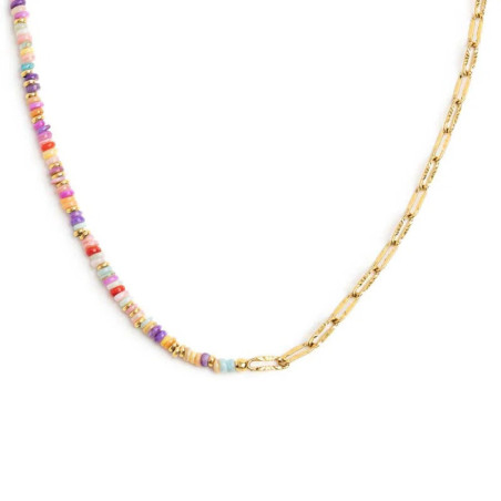 copy of copy of copy of copy of copy of Collana Donna Marlù 18CN128-T catena chicco di riso con sole pendente Silver