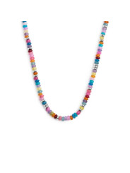 Collana Marlù Perline Colorate 18CN131-RGB Acciaio Regolabile