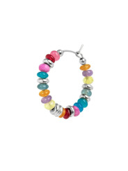 copy of copy of Orecchino Unisex Marlù 18OR129-RGB a cerchio con perline colorate