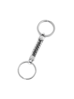 Portachiavi Marlù 31PC0001-N tennis zirconi centrale Acciaio Silver