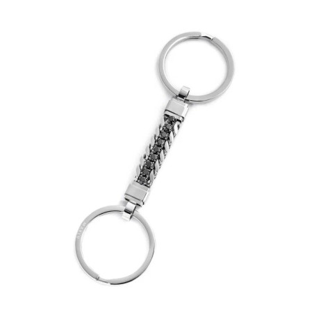 Portachiavi Marlù 31PC0001-N tennis zirconi centrale Acciaio Silver