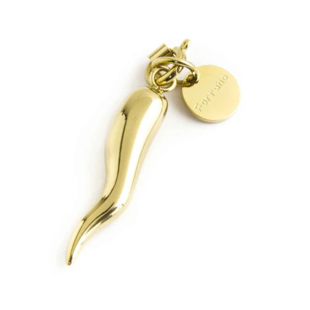Charm Marlù Corno 29mm 15CH079G Acciaio Oro