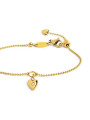 copy of copy of Bracciale Donna Marlù 18BR222G-T di ematite sfacetttata con occhio centrale Oro