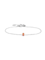 Bracciale Donna Marlù 22BR0100-H in Acciaio Silver cristallo arancione
