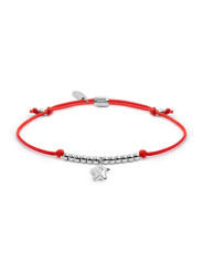 Bracciale Marlù Stella Zircone Rosso 18BR217-R Cordino Donna