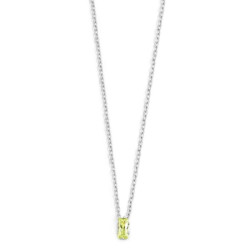 Collana Donna Marlù 2CN0048-V con zircone baguette
