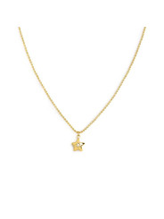 Collana Marlù Stella Zircone Oro 18CN124G Acciaio Donna