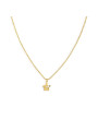 Collana Marlù Stella Zircone Oro 18CN124G Acciaio Donna